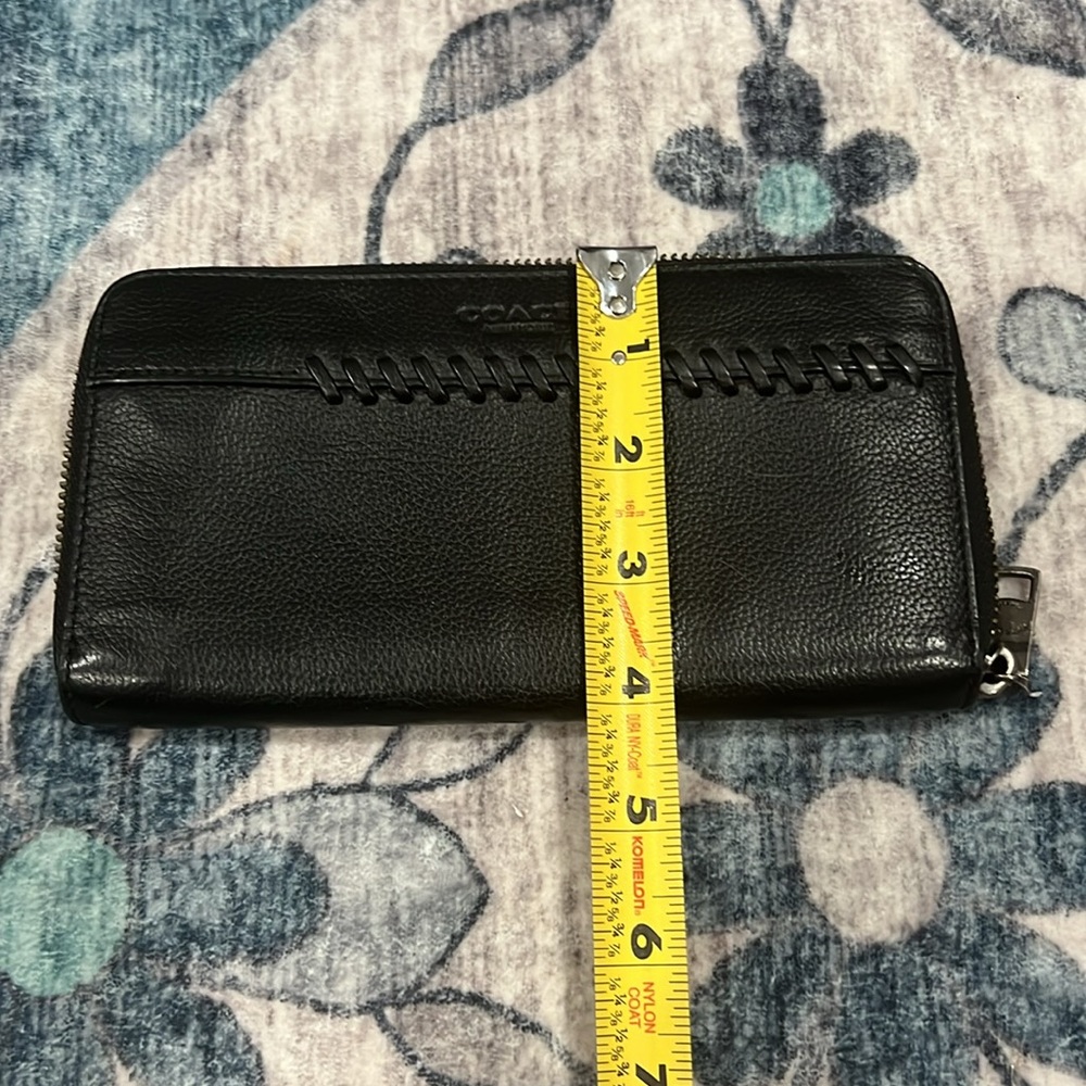 Coach Black Leather Wallet - Picture 16 of 16